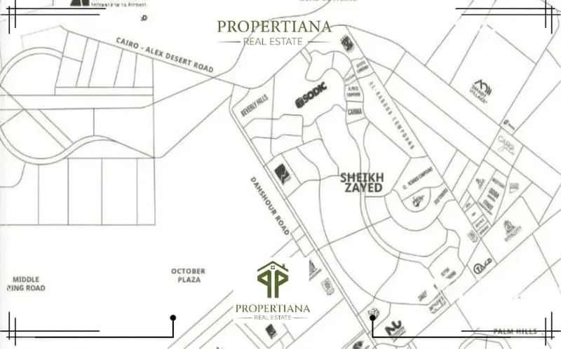 كمبوند قمرة الشيخ زايد Qomra Compound
