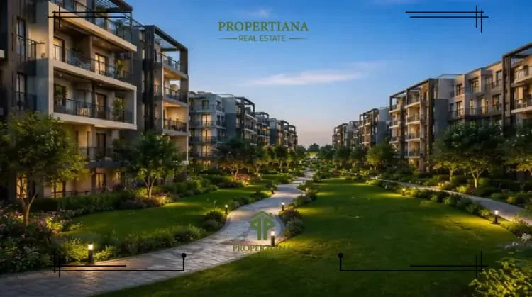 كمبوند نيو جاردن سيتي الشيخ زايد New Garden City